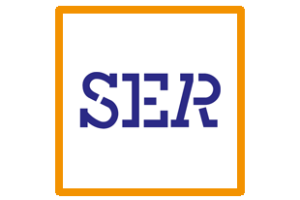 Logo van de Sociaal-Economische Raad.